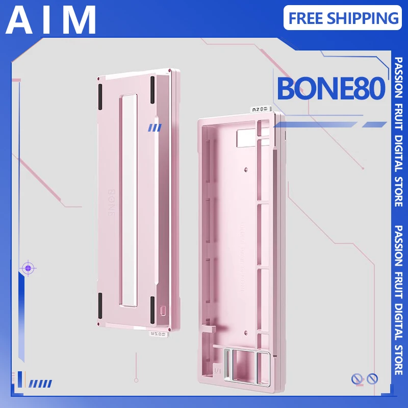 Чехол для механической клавиатуры Aim Bone80, печатная плата из алюминиевого сплава, индивидуальный геймерский магнитный переключатель, клавиатура для Wooting, 80He, ПК, подарок
Чехол для механической клавиатуры Aim Bone80, печатная плата из алюминиевого сплава, индивидуальный геймерский магнитный переключатель, клавиатура для Wooting, 80He, ПК, подарок