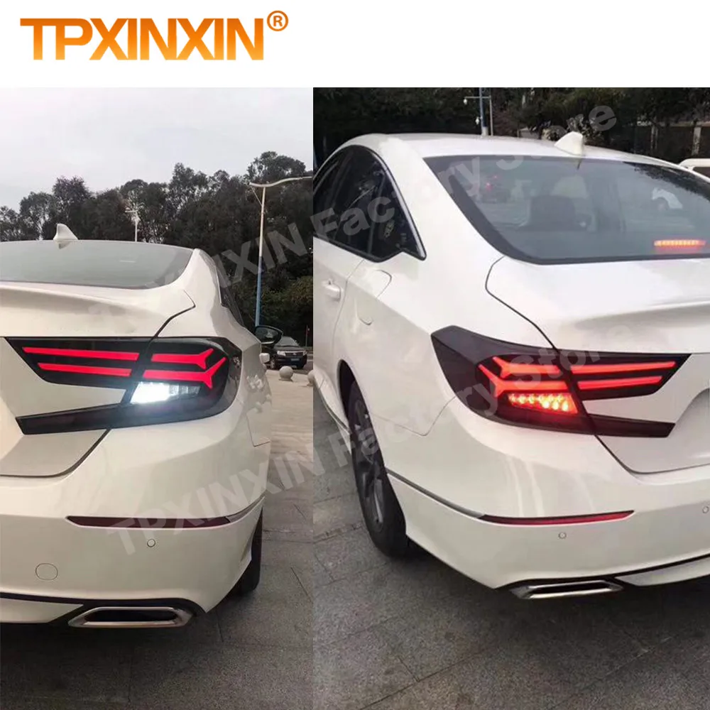 Задние фонари автомобиля, автомобильные детали для Honda Accord 10, задние фонари, светодиодный сигнал, парковочные огни заднего хода
Задние фонари автомобиля, автомобильные детали для Honda Accord 10, задние фонари, светодиодный сигнал, парковочные огни заднего хода