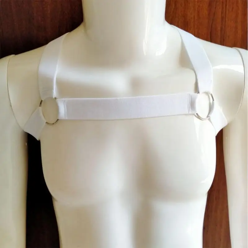 Y88A Punk Men Chest Harness Belt Muscles Protector Belt Dresses Party Accessories
Y88A Punk Men Chest Harness Belt Muscles Protector Belt Dresses Party Accessories