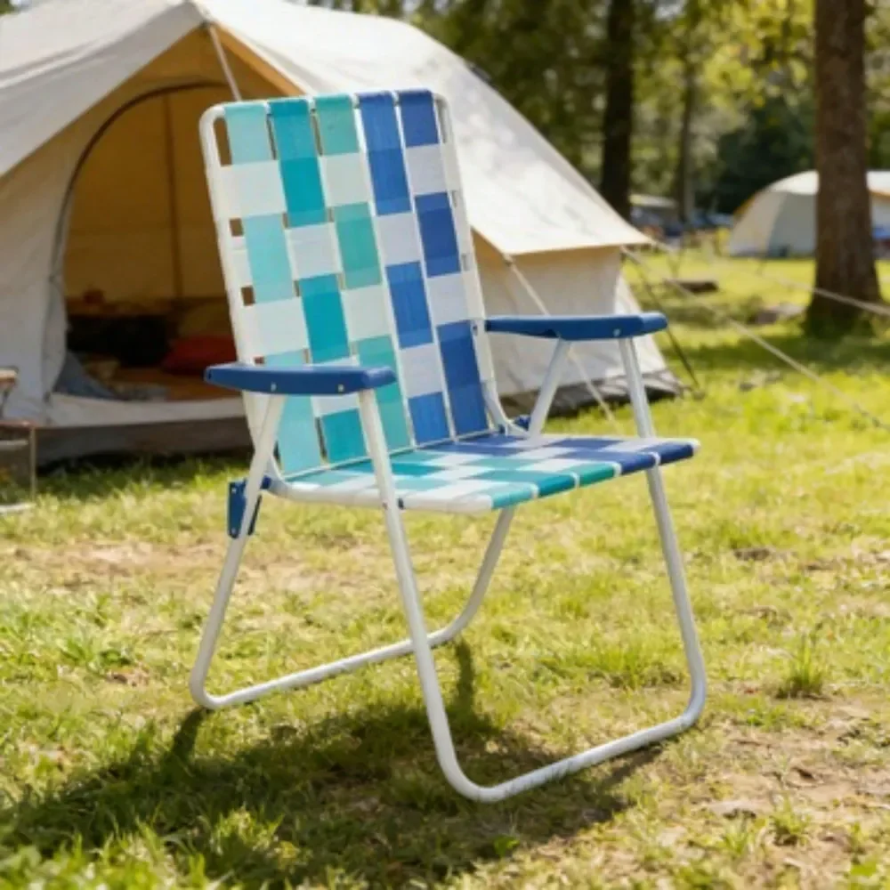 Multi High Back Steel Frame Folding Web Chair
Multi High Back Steel Frame Folding Web Chair