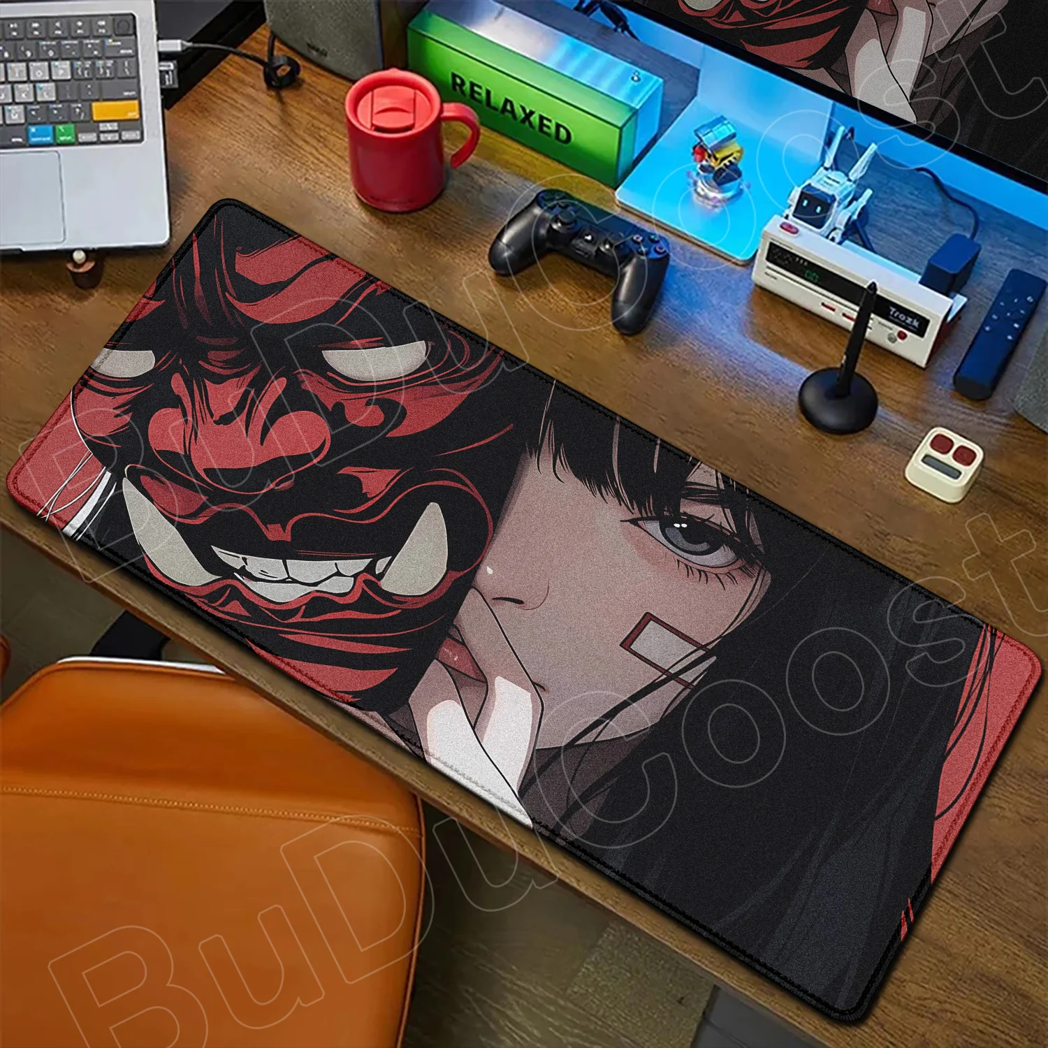 HD Print Large Office Deskmat Devil Mask Natural Rubber Mousepad Anime Oni Girls Keyboard Mouse Mat Gamer Lock Edge Computer Rug
HD Print Large Office Deskmat Devil Mask Natural Rubber Mousepad Anime Oni Girls Keyboard Mouse Mat Gamer Lock Edge Computer Rug