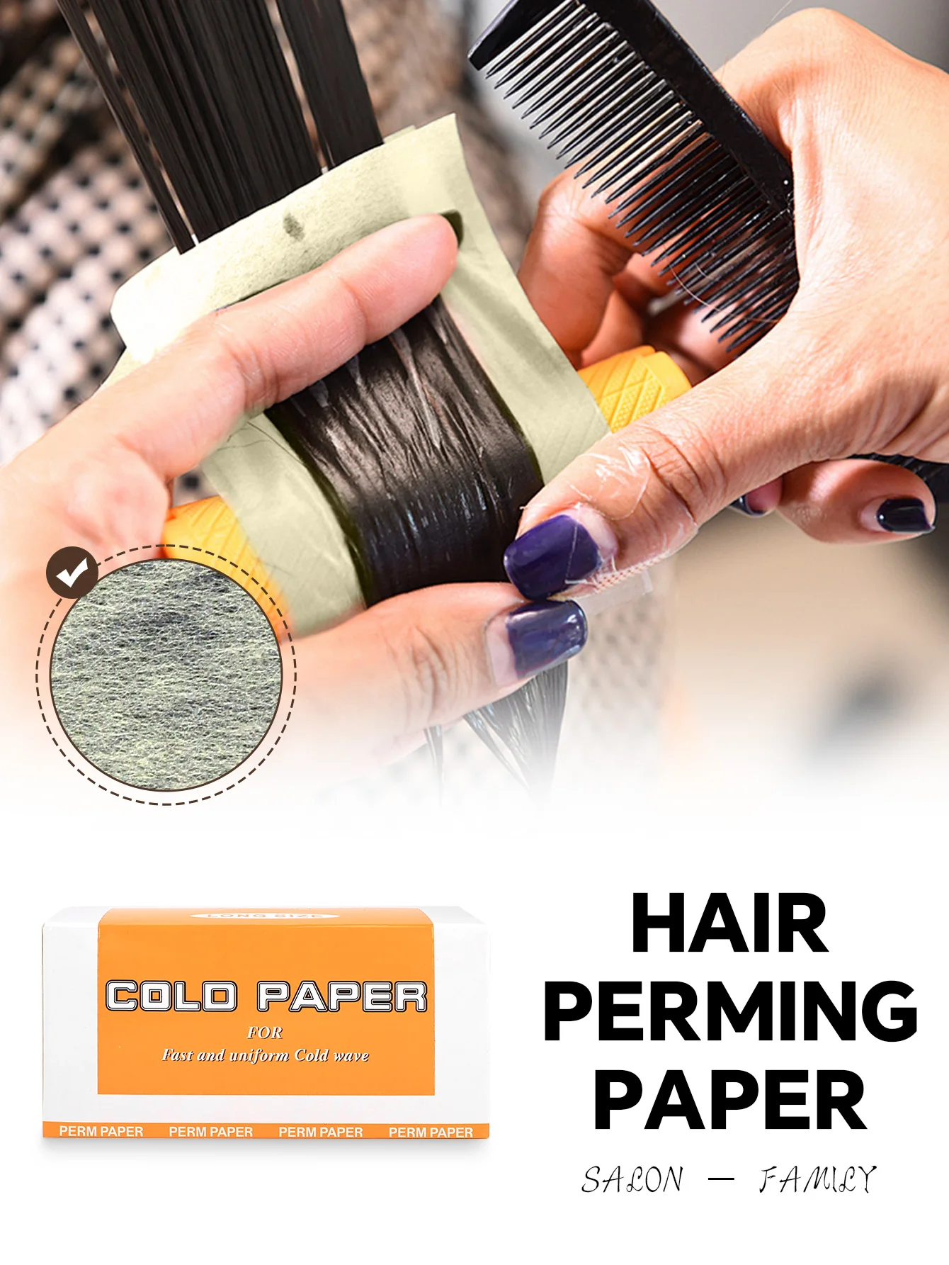 Professional Ultra-Thin Cold Perm Paper, Disposable Perm Rod Cotton Wrapping Paper For Salon Hair Curling Styling Treatment
Professional Ultra-Thin Cold Perm Paper, Disposable Perm Rod Cotton Wrapping Paper For Salon Hair Curling Styling Treatment