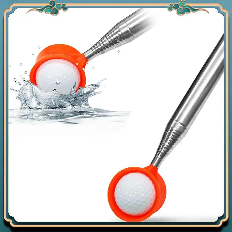 Portable Stainless Steel Non-Slip Handle Retractable Golf Ball Pick-Up Tool Easy To Use
Portable Stainless Steel Non-Slip Handle Retractable Golf Ball Pick-Up Tool Easy To Use