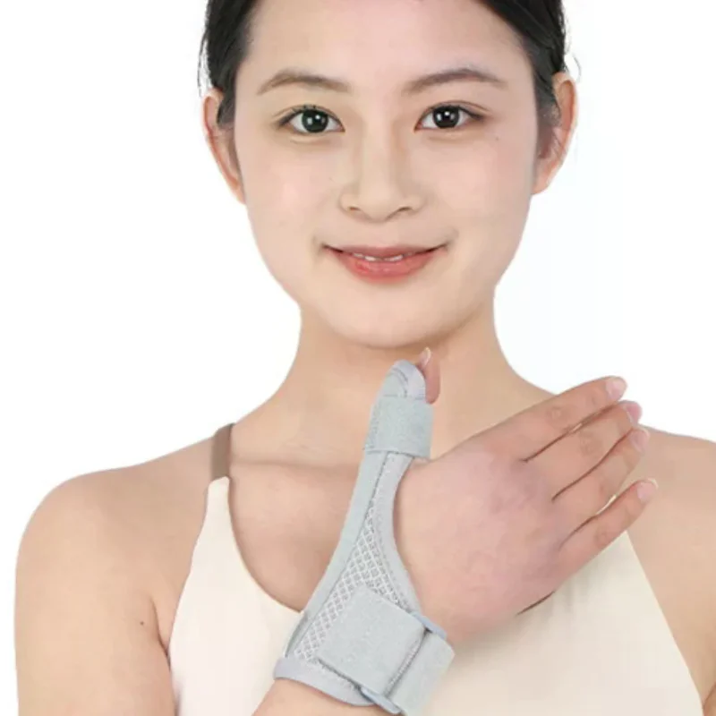 1Pc Adjustable Thumb Wrist Support Fixed Compression Brace W Aluminum Alloy Plate For Wrist Thumb Injury Recovery Fits Both Hand
1Pc Adjustable Thumb Wrist Support Fixed Compression Brace W Aluminum Alloy Plate For Wrist Thumb Injury Recovery Fits Both Hand