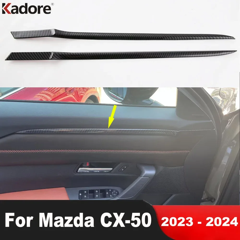 Внутренняя крышка автомобильной панели для Mazda CX50 CX-50 SUV 2023 2024, стильные внутренние молдинги из углеродного волокна, аксессуары
Внутренняя крышка автомобильной панели для Mazda CX50 CX-50 SUV 2023 2024, стильные внутренние молдинги из углеродного волокна, аксессуары