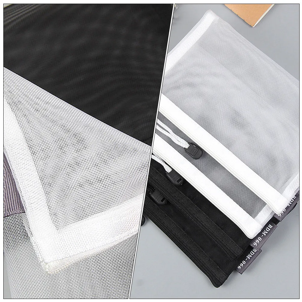 3Pcs Pencil Case Large Capacity Zipper Pen Bag Portable Stationery Organizer Kids School Supplies Holder Mesh Pencil Pouch
3Pcs Pencil Case Large Capacity Zipper Pen Bag Portable Stationery Organizer Kids School Supplies Holder Mesh Pencil Pouch