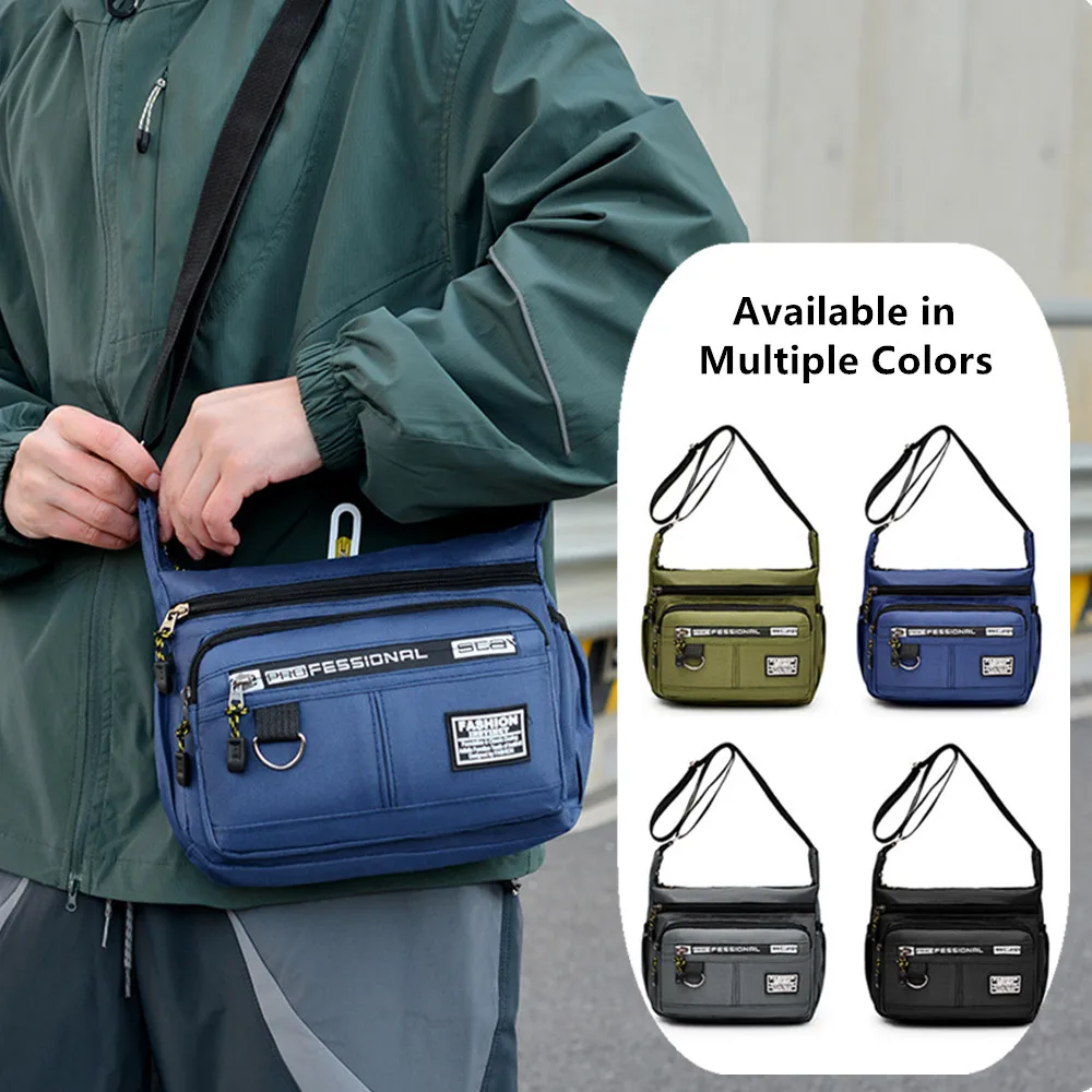 Crossbody Bags for Women Men, Multiple Pockets Messenger Bag Shoulder Handbag Crossbody Satchel Tote Purses for Travel Work
Crossbody Bags for Women Men, Multiple Pockets Messenger Bag Shoulder Handbag Crossbody Satchel Tote Purses for Travel Work