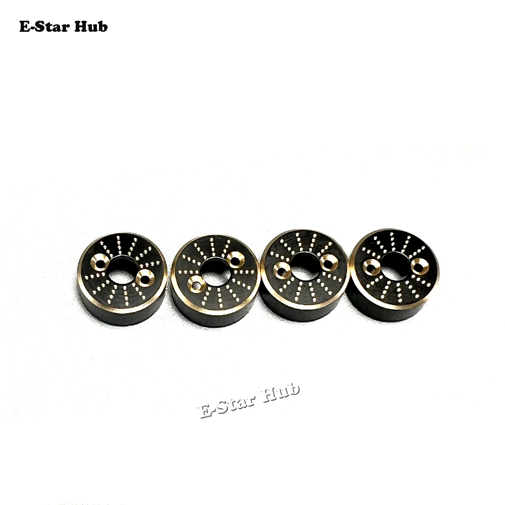 Brass Rear Hubs Weight for Axial 1/30 SCX30 Ford Bronco AXI-2048 / SCX30 Jeep Wrangler AXI-2261 Rock Crawler Upgrades
Brass Rear Hubs Weight for Axial 1/30 SCX30 Ford Bronco AXI-2048 / SCX30 Jeep Wrangler AXI-2261 Rock Crawler Upgrades