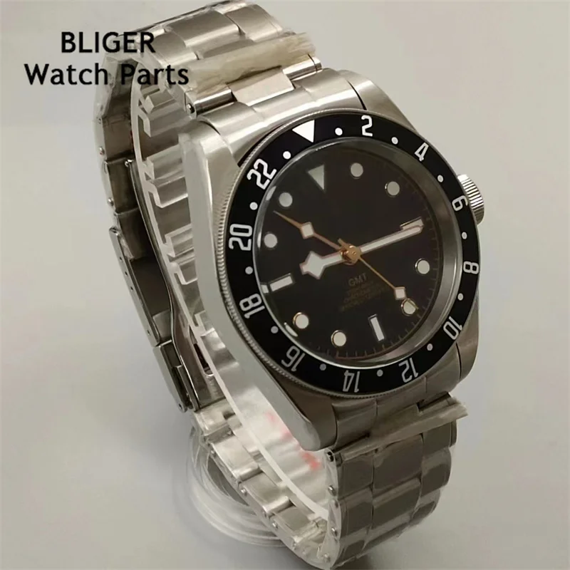 BLIGER 41mm silver Watch For Men sapphire glass NH35 Automatic Mechanical WristwatchTitanium Bezel Greem Luminous
BLIGER 41mm silver Watch For Men sapphire glass NH35 Automatic Mechanical WristwatchTitanium Bezel Greem Luminous