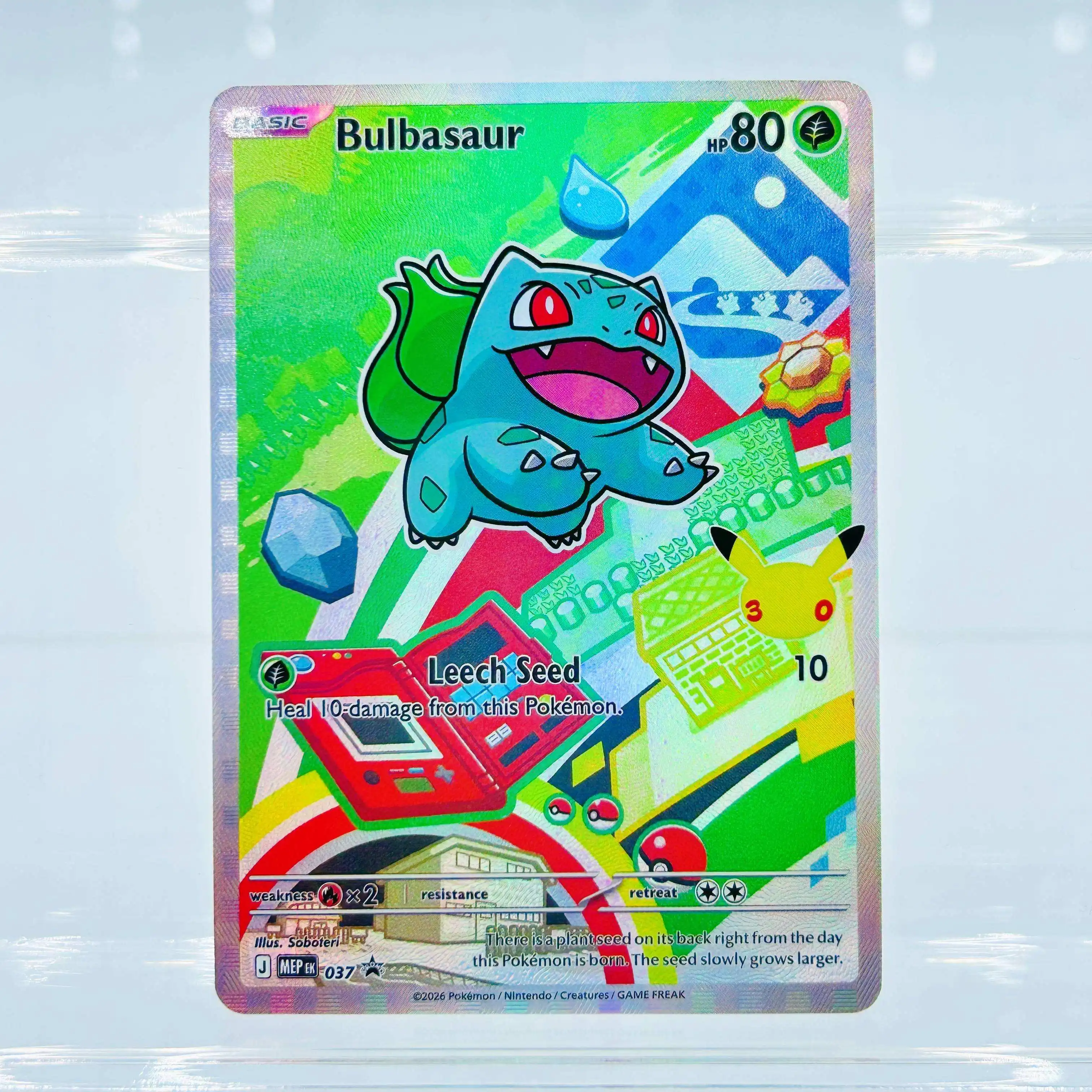 2026 English Turtwig Full Art Holo Rare DIY Textured Fan Art Pokemon Card - Mint Collectible
2026 English Turtwig Full Art Holo Rare DIY Textured Fan Art Pokemon Card - Mint Collectible