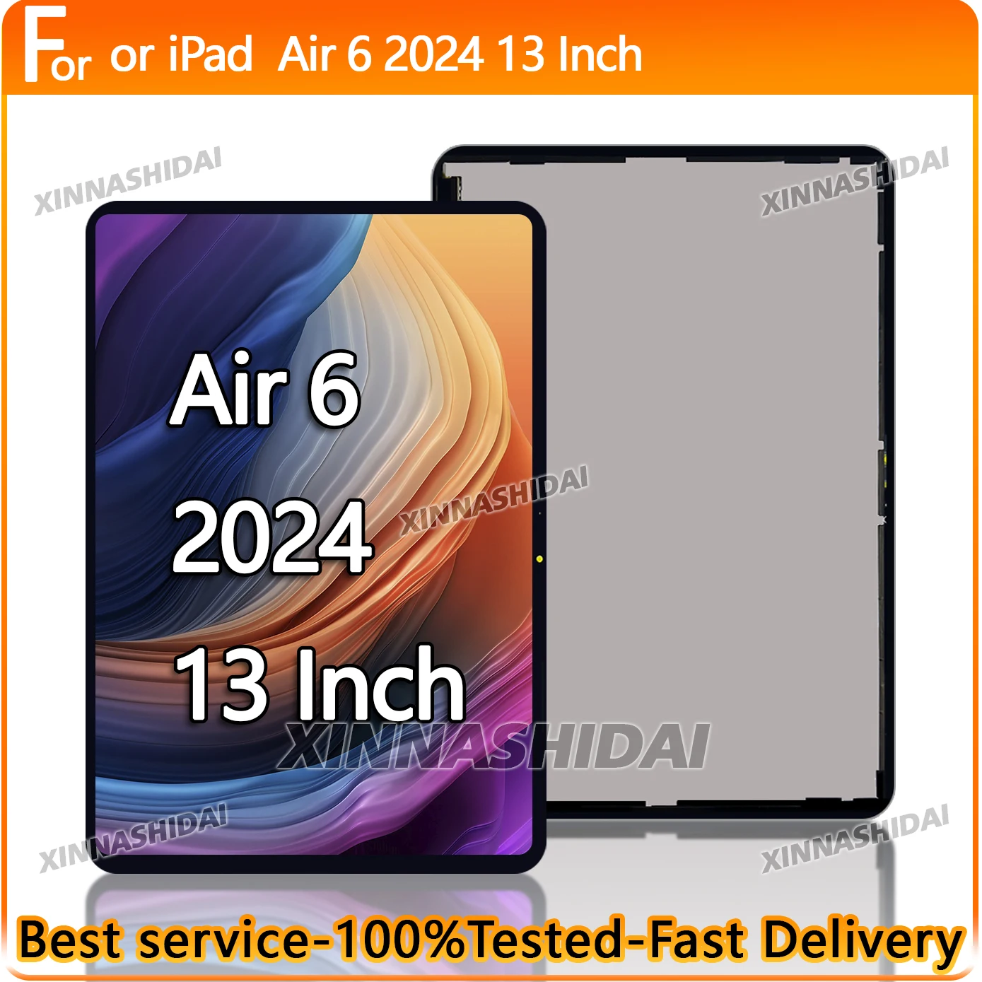 Tested 13'' For Apple iPad Air 6 2024 LCD Display Touch Screen Replacement For Air 6 LCD 13inch
Tested 13'' For Apple iPad Air 6 2024 LCD Display Touch Screen Replacement For Air 6 LCD 13inch