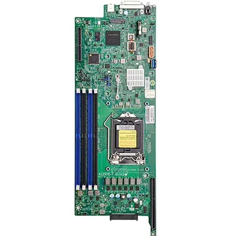 X12STE-F FOR Supermicro generation LGA-1200 PIN C256 DDR4-3200MHZ XEON E-2300 processor Tested Well Before shipping
X12STE-F FOR Supermicro generation LGA-1200 PIN C256 DDR4-3200MHZ XEON E-2300 processor Tested Well Before shipping