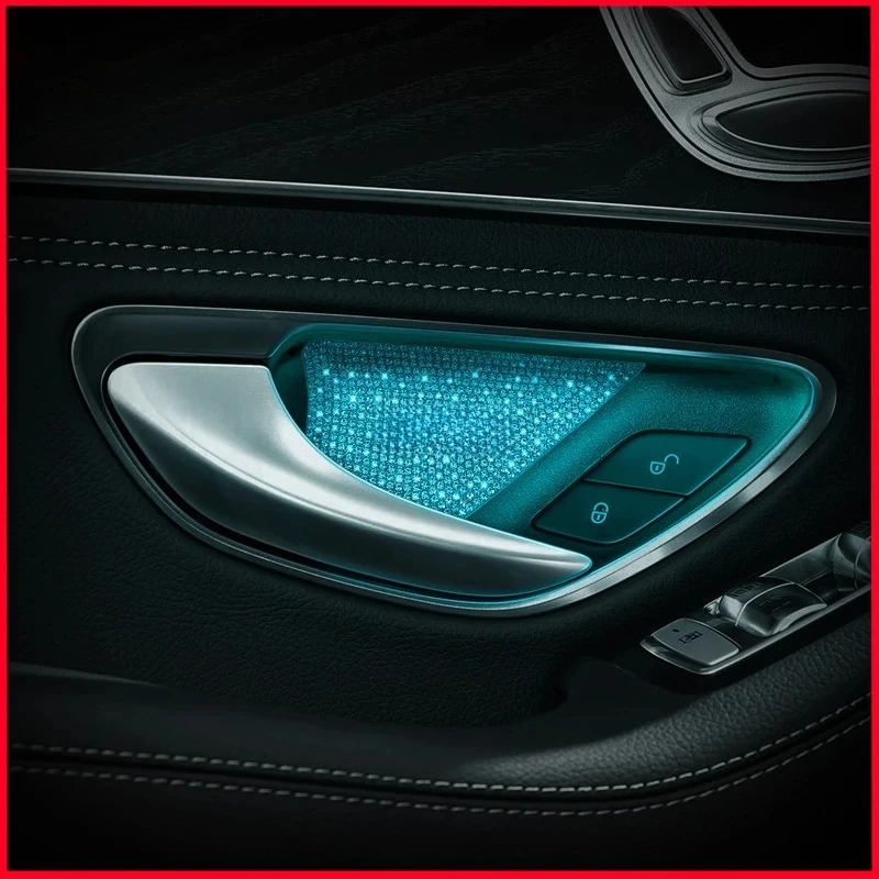 For Mercedes Benz C GLC Class W205 X253 Car Interior Door Bowl Diamond Sticker Ambient Light Modification Accessories
For Mercedes Benz C GLC Class W205 X253 Car Interior Door Bowl Diamond Sticker Ambient Light Modification Accessories