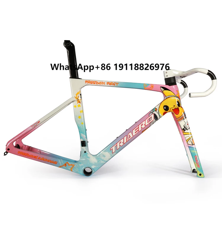New Bike Frame High End Hydraulic Disc Brake A9 Aero 700c Light Toray T700&T800 Full Carbon Road Bike Frame
New Bike Frame High End Hydraulic Disc Brake A9 Aero 700c Light Toray T700&T800 Full Carbon Road Bike Frame