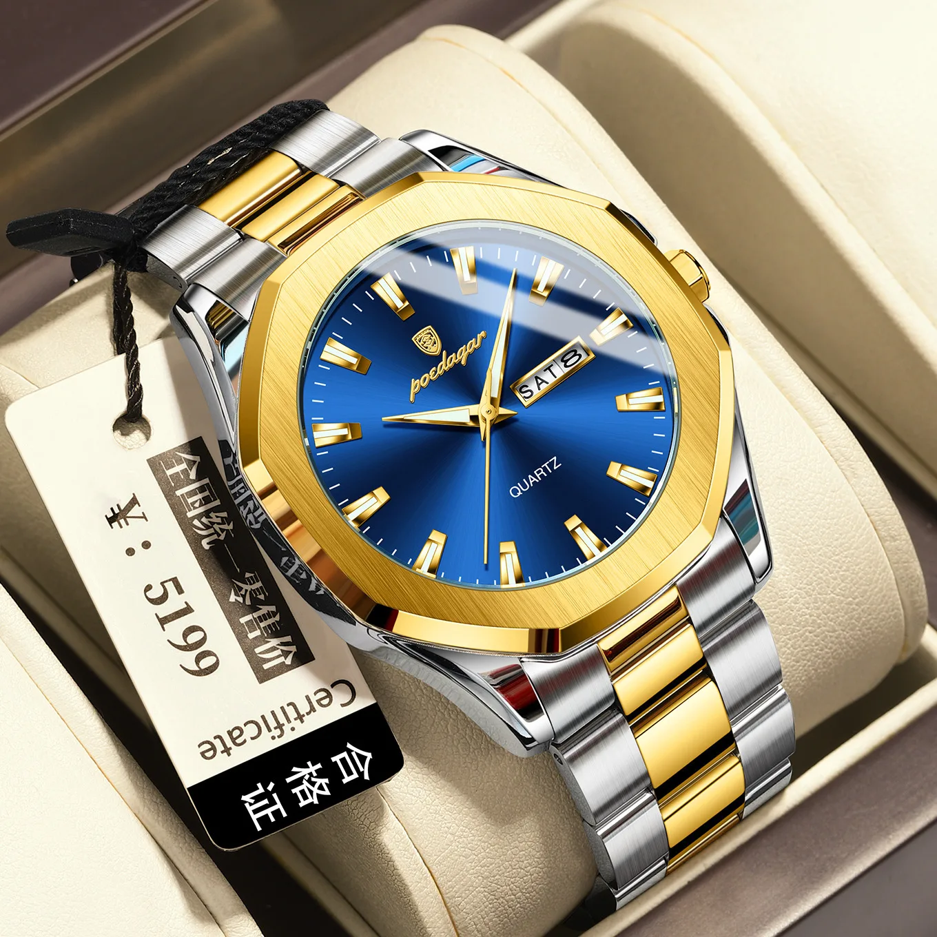 Роскошные мужские наручные часы в стиле милитари, водонепроницаемые светящиеся хронографы, мужские часы из нержавеющей стали, мужские кварцевые часы 
Роскошные мужские наручные часы в стиле милитари, водонепроницаемые светящиеся хронографы, мужские часы из нержавеющей стали, мужские кварцевые часы