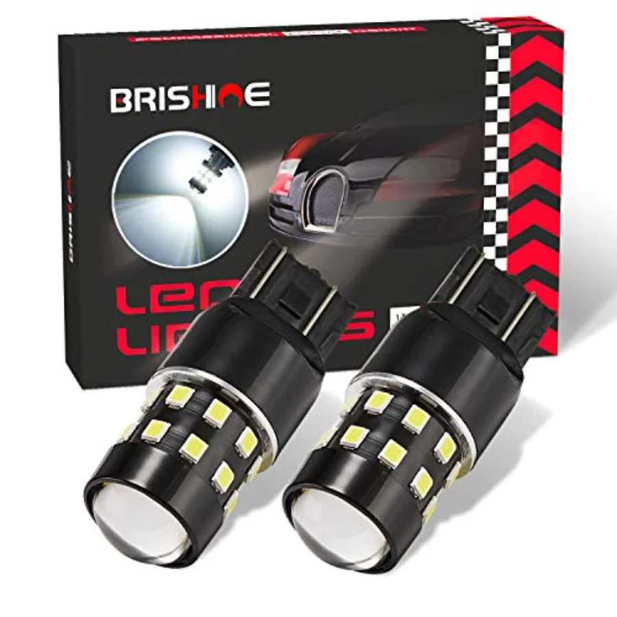 Super Bright 7443 7440 7444 7441 W21W T20 LED Bulbs 24-SMD LED Chipsets with Projector for Backup Reverse Lights, Brake Tail Li
Super Bright 7443 7440 7444 7441 W21W T20 LED Bulbs 24-SMD LED Chipsets with Projector for Backup Reverse Lights, Brake Tail Li