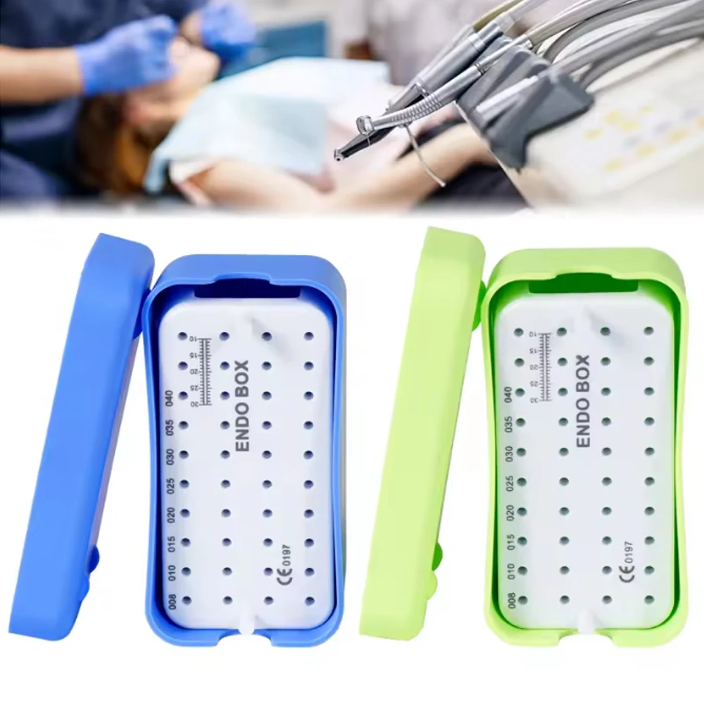 Autoclavable Dental Endodontic File Organizer with 40-Hole Stand and Built-In Ruler for Root Canal File Storage and Cleaning
Autoclavable Dental Endodontic File Organizer with 40-Hole Stand and Built-In Ruler for Root Canal File Storage and Cleaning