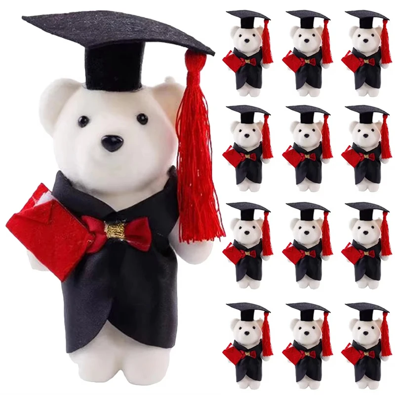 Wholesale Cute Doctor Bear Plush Toy Decorative Cartoon Plush Doll Bouquet Packaging Materials Graduation Gift Bear Doll
Wholesale Cute Doctor Bear Plush Toy Decorative Cartoon Plush Doll Bouquet Packaging Materials Graduation Gift Bear Doll