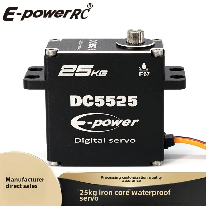 Original brand servo all metal body, waterproof and fast, can be used for various robots/1:8 or 1:10 robot steering
Original brand servo all metal body, waterproof and fast, can be used for various robots/1:8 or 1:10 robot steering