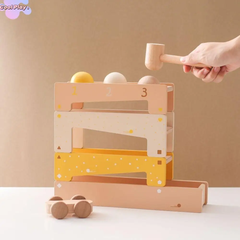 Montessori Stacking Building Blocks Interactive Toys Wooden Track Knocking Ball Toy Early Education Puzzle
Montessori Stacking Building Blocks Interactive Toys Wooden Track Knocking Ball Toy Early Education Puzzle