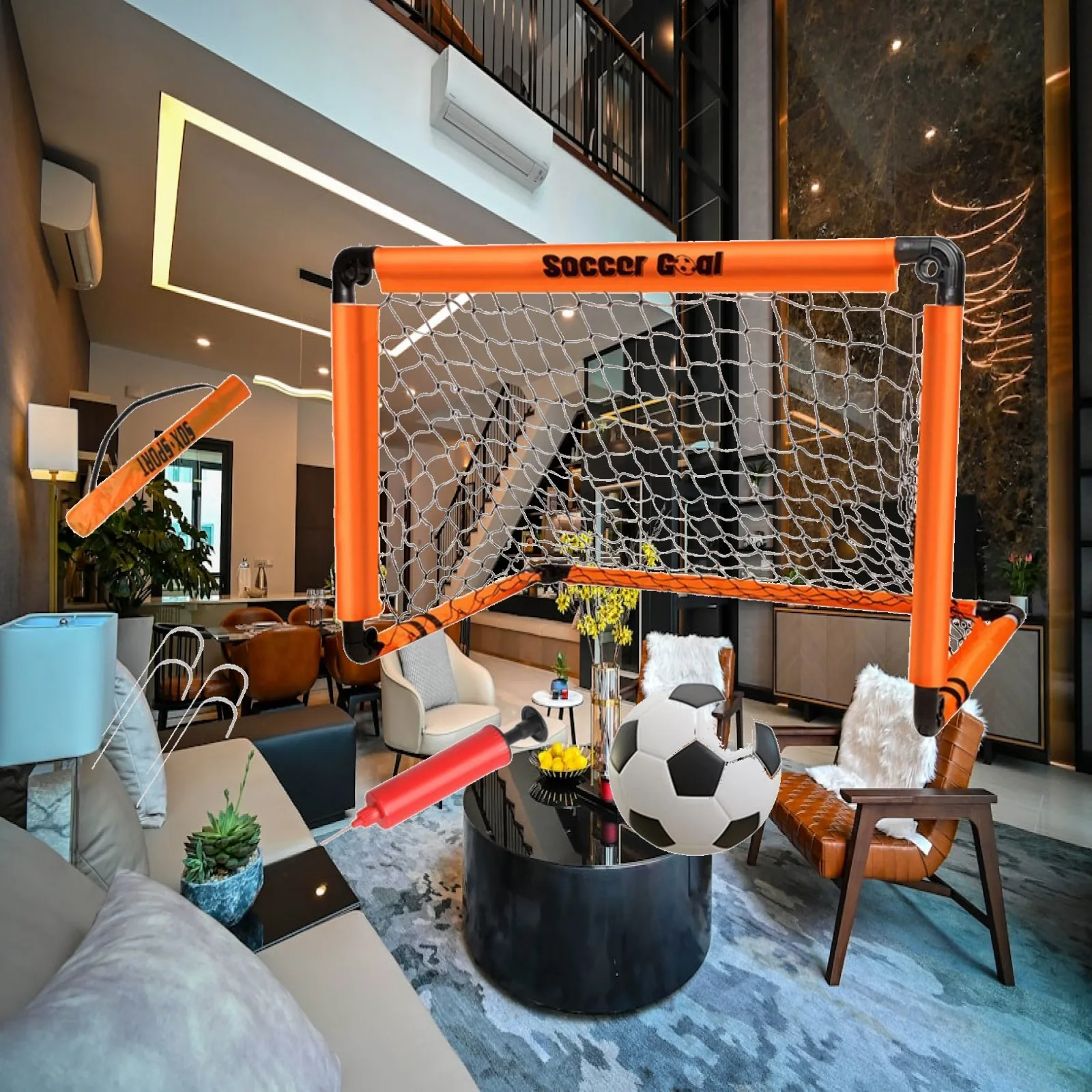 Mini World Soccer Goal High-quality Portable Net for Children Folding Frame with Bag for Garden and Park Games
Mini World Soccer Goal High-quality Portable Net for Children Folding Frame with Bag for Garden and Park Games