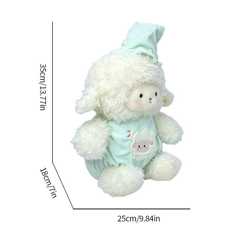 Cute Soft Plush Sheep Design Animal Dolls Pajamas Series Stuffed Toys Ideal Gift Lovely Collectible Items Kawaii Room Decor
Cute Soft Plush Sheep Design Animal Dolls Pajamas Series Stuffed Toys Ideal Gift Lovely Collectible Items Kawaii Room Decor