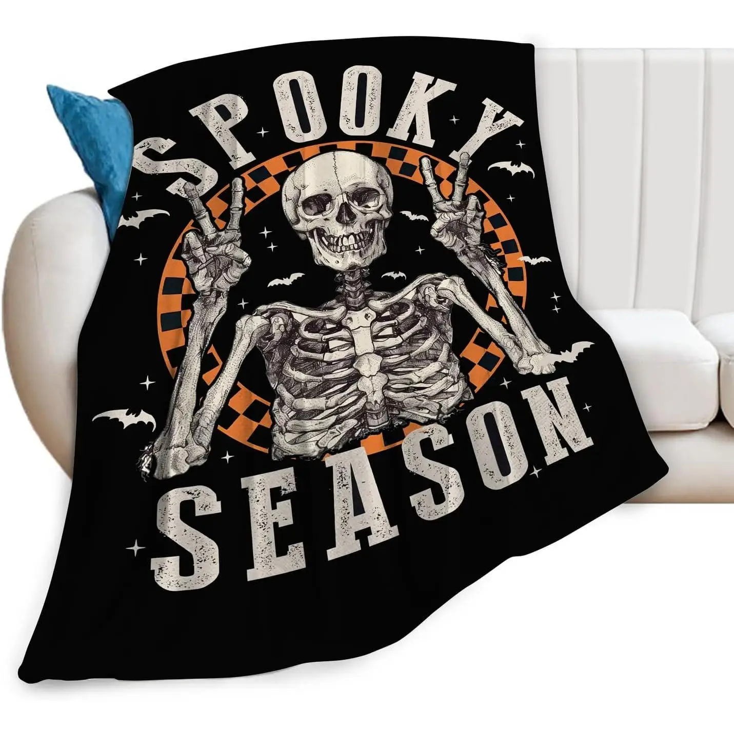 Skeleton Bones Throw Blanket Hippie Fuzzy Plush Blankets Ultra Soft for Skull Lover Gift Kids Teens Women Men Girls Boys
Skeleton Bones Throw Blanket Hippie Fuzzy Plush Blankets Ultra Soft for Skull Lover Gift Kids Teens Women Men Girls Boys