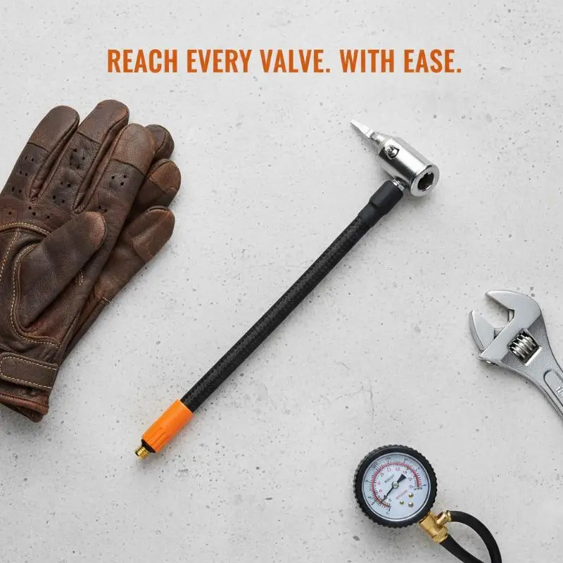 Braided Tire Inflator Hose with Leak Proof Connector Flexible Rust Proof for Car Motorcycle Bike Inflator Parts
Braided Tire Inflator Hose with Leak Proof Connector Flexible Rust Proof for Car Motorcycle Bike Inflator Parts