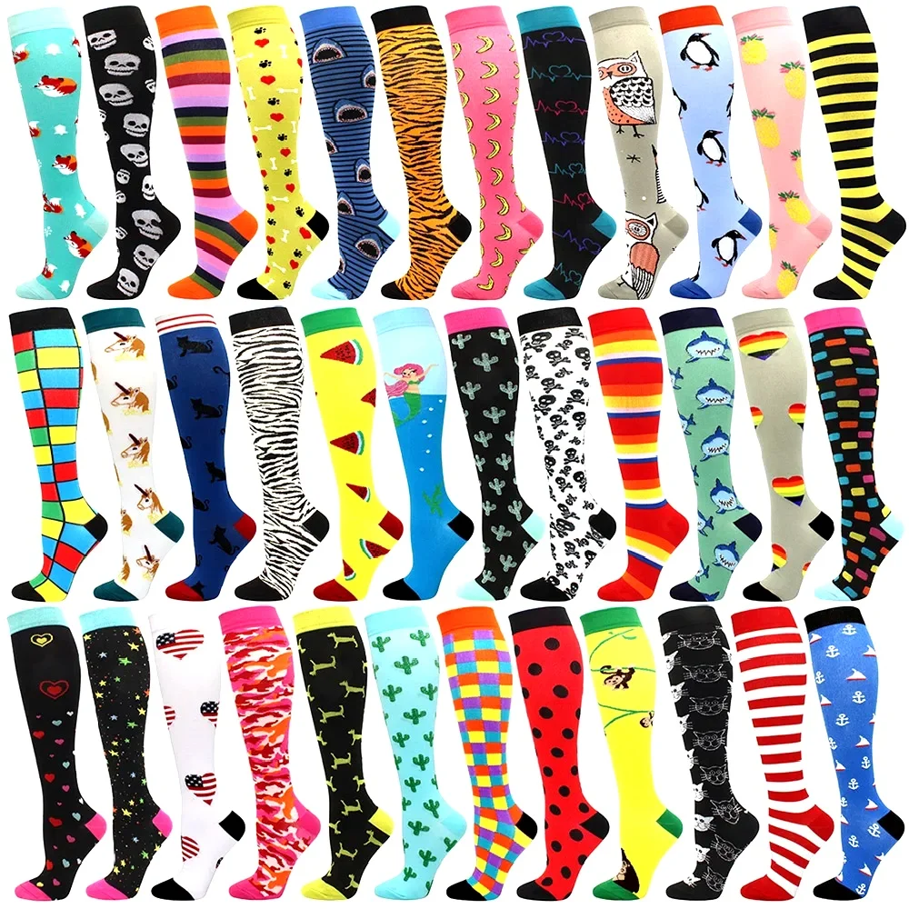 Running New Compression Stockings Pressure Nursing Socks For Edema, Diabetes, Varicose Veins, Blood Circulation Sports Socks
Running New Compression Stockings Pressure Nursing Socks For Edema, Diabetes, Varicose Veins, Blood Circulation Sports Socks