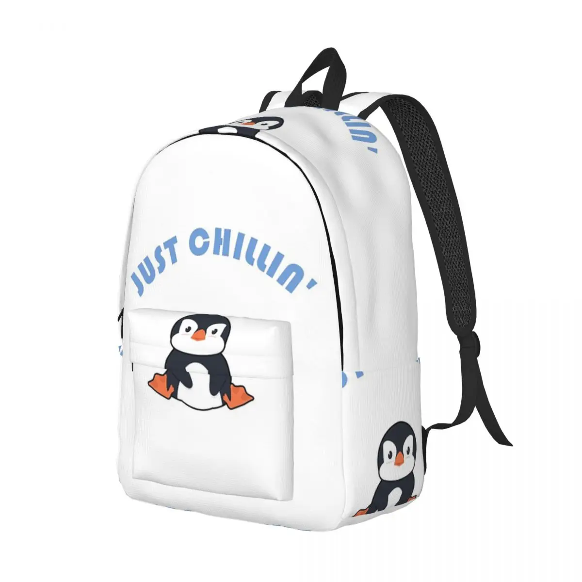 Just Chillin' Like A Penguin Backpack Daypack Large Capacity Kids BookBag School Bag Shoulder Bags for Men Women
Just Chillin' Like A Penguin Backpack Daypack Large Capacity Kids BookBag School Bag Shoulder Bags for Men Women