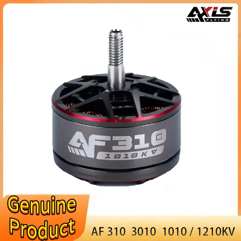 Axisflying AF310 3010 1010KV/ 1210KV Brushless Motor 6S M5 Shaft for 7-9inch Cinelifter Cinematic RC FPV Drone
Axisflying AF310 3010 1010KV/ 1210KV Brushless Motor 6S M5 Shaft for 7-9inch Cinelifter Cinematic RC FPV Drone
