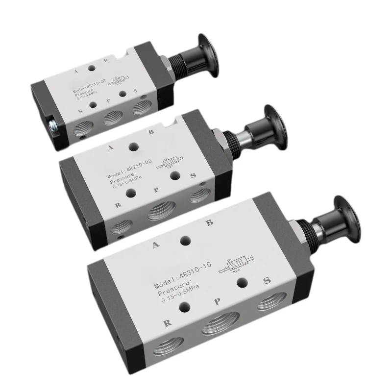 5 Port 2 Position Pneumatic switch manual valve 4L Seires 4L110-06 4L210-08 4L310-10 with 4mm 6mm 8mm 10mm fitting
5 Port 2 Position Pneumatic switch manual valve 4L Seires 4L110-06 4L210-08 4L310-10 with 4mm 6mm 8mm 10mm fitting