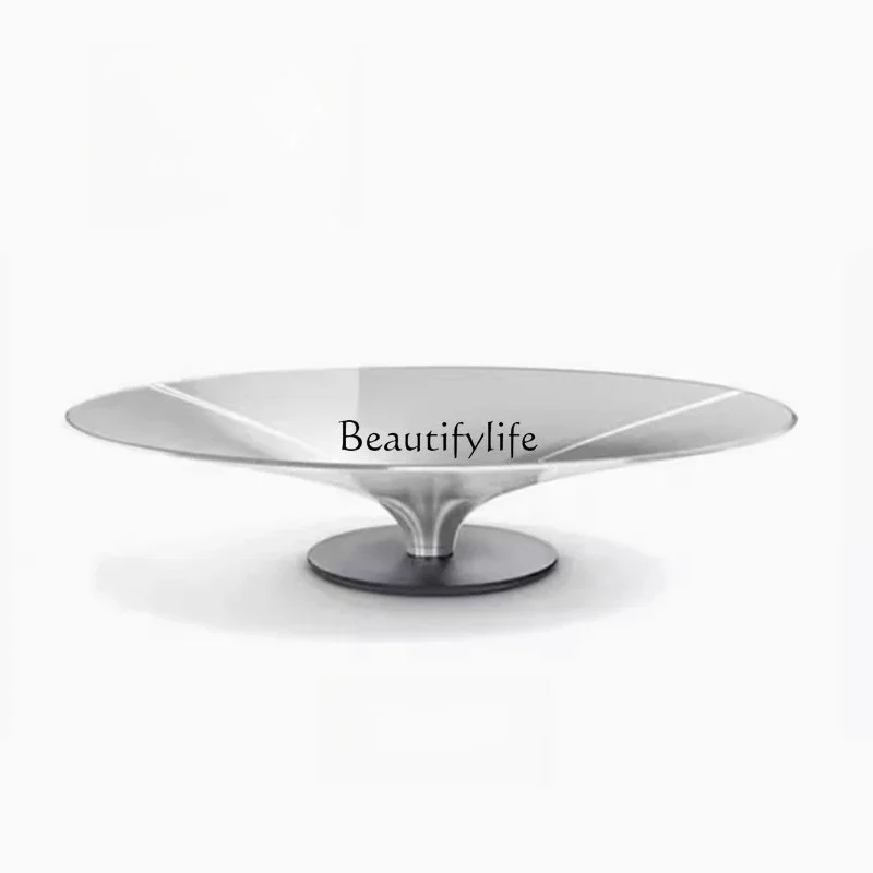 ls 04Corner light luxury Italian fiberglass round horn coffee table
ls 04Corner light luxury Italian fiberglass round horn coffee table