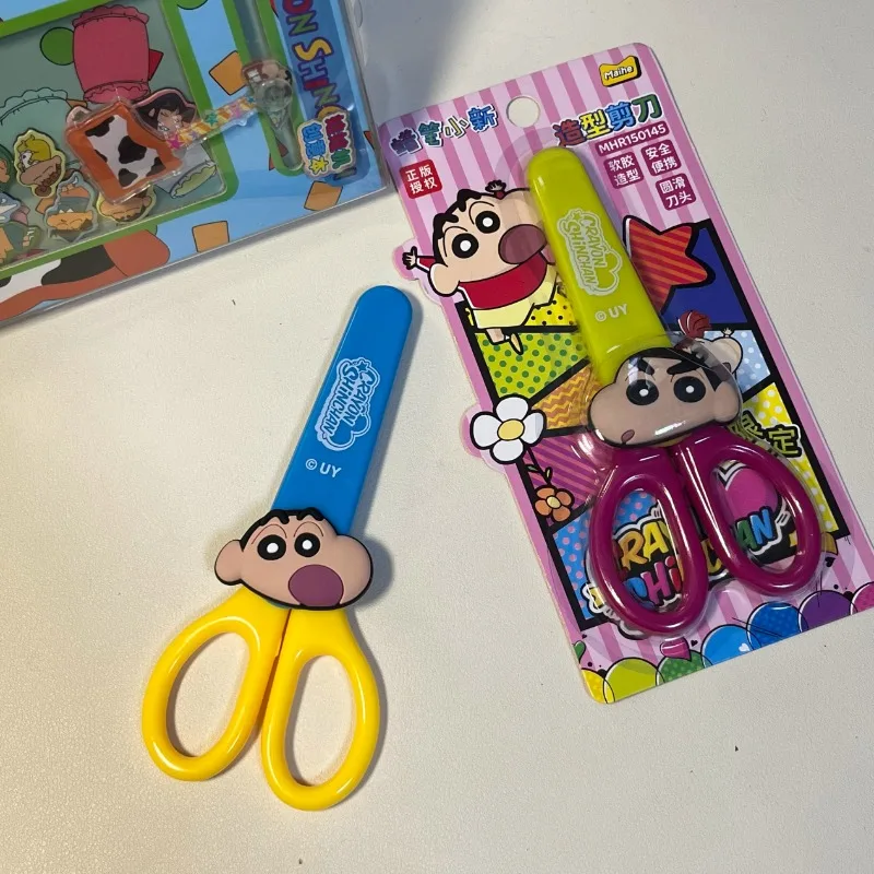 Cartoon Anime Crayon Shin-Chan Safety Stationery Scissors Student Manual Scissors Student Supplies Girls Birthday Gift Toys
Cartoon Anime Crayon Shin-Chan Safety Stationery Scissors Student Manual Scissors Student Supplies Girls Birthday Gift Toys