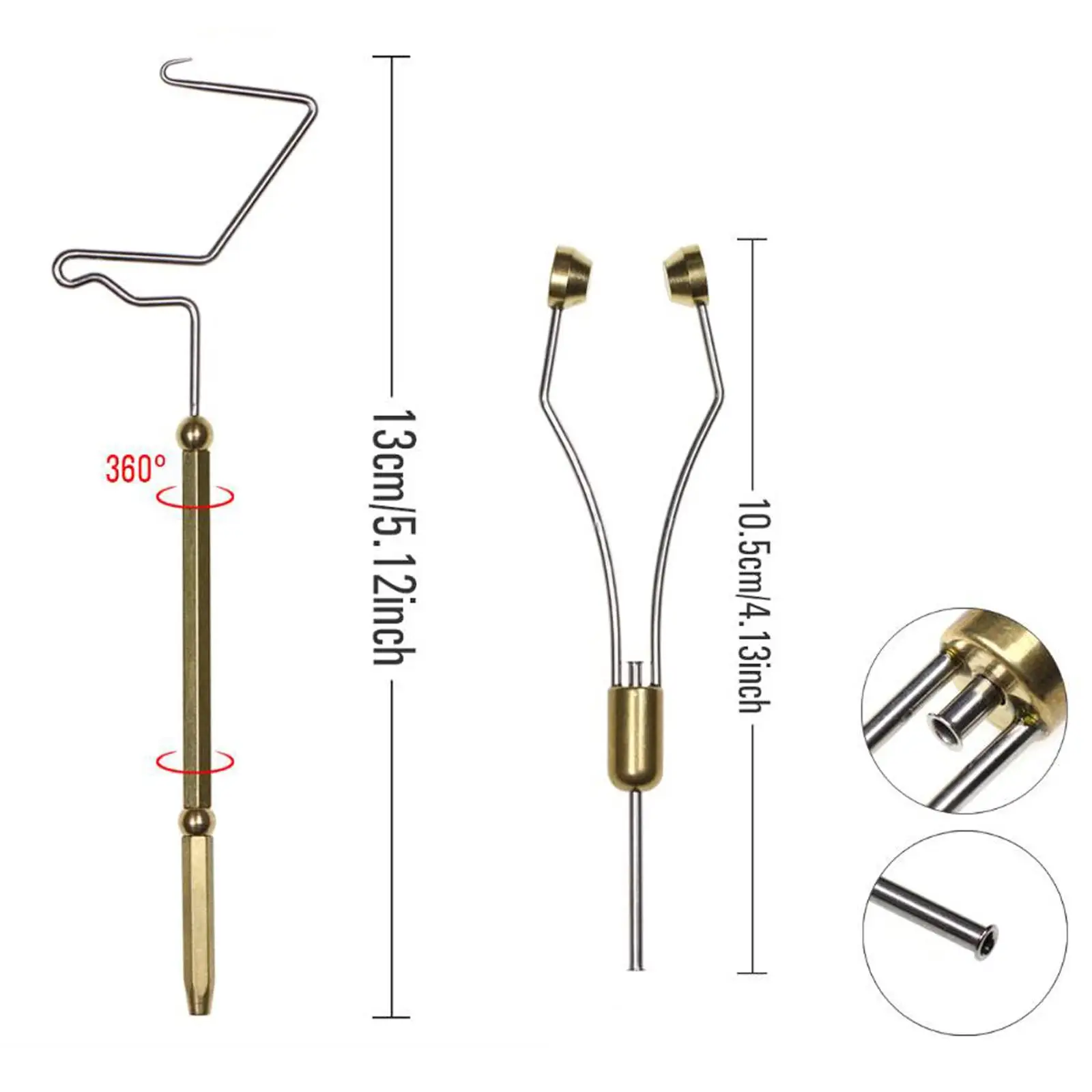 5Pcs Fly Tying Tools Metal Knot Finisher Fly Fishing Lure Making Accessories
5Pcs Fly Tying Tools Metal Knot Finisher Fly Fishing Lure Making Accessories