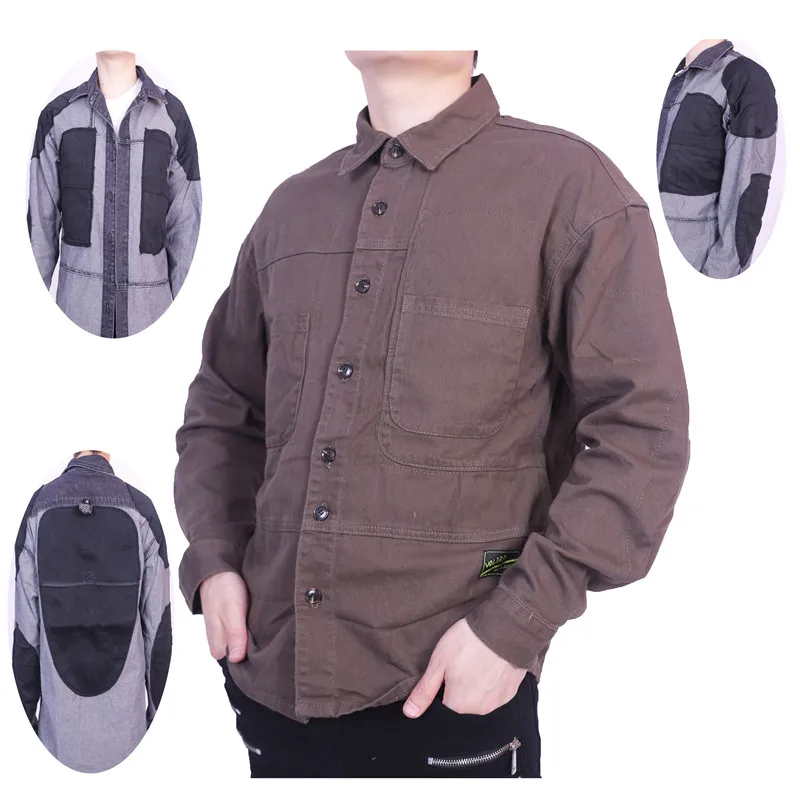 Motorcycle Jacket Jersay Racing Long Sleeve Shatterproof Off-road Jacket Shirt Racing Suit Coat With Protection Pocket Inset
Motorcycle Jacket Jersay Racing Long Sleeve Shatterproof Off-road Jacket Shirt Racing Suit Coat With Protection Pocket Inset