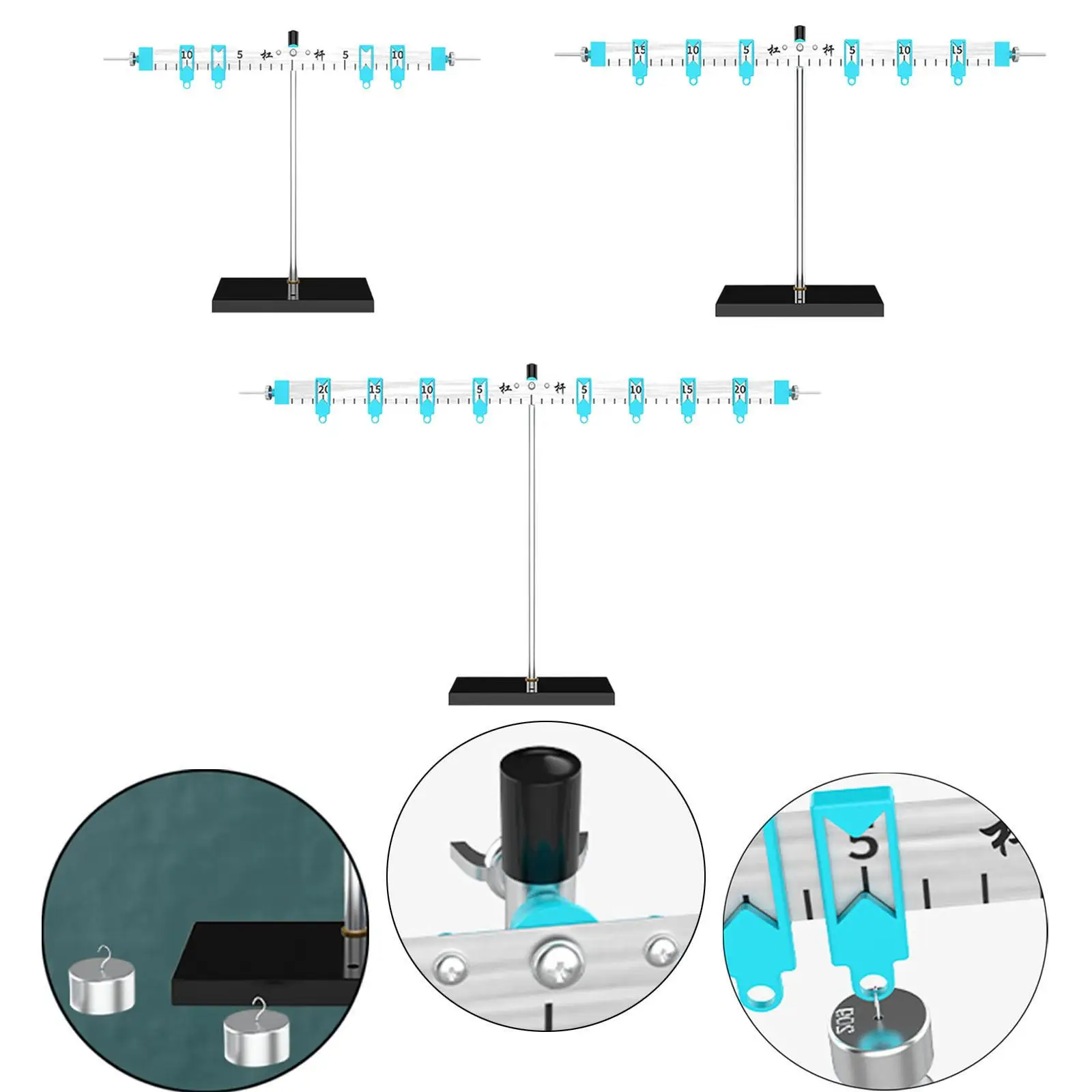 Physical Experiment Lever Balance Scale and Support Learning Tool Demonstration Balance Lever Principle Teaching Instrument
Physical Experiment Lever Balance Scale and Support Learning Tool Demonstration Balance Lever Principle Teaching Instrument