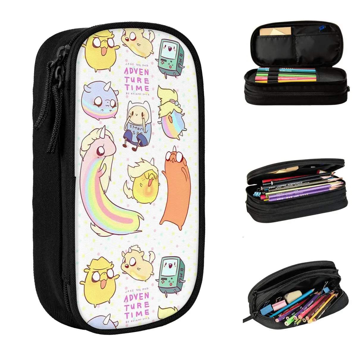 Fashion Adventure Pencil Case Finn and Jack Pencil Pouch Pen for Girl Boy Large Storage Bags School Supplies Cosmetic Stationery
Fashion Adventure Pencil Case Finn and Jack Pencil Pouch Pen for Girl Boy Large Storage Bags School Supplies Cosmetic Stationery