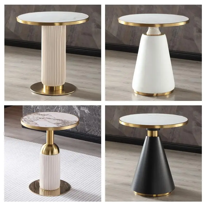 Nordic marble small round table modern simple dining table luxury stainless steel table sales office Hotel talks about tables an
Nordic marble small round table modern simple dining table luxury stainless steel table sales office Hotel talks about tables an