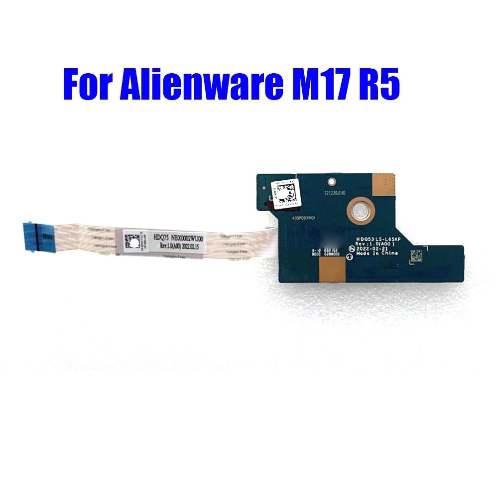 Laptop Keyboard Controller Board With Cable For Alienware M17 R5 0FHFD7 FHFD7 LS-L65KP HDQ75 NBX0002WU00
Laptop Keyboard Controller Board With Cable For Alienware M17 R5 0FHFD7 FHFD7 LS-L65KP HDQ75 NBX0002WU00