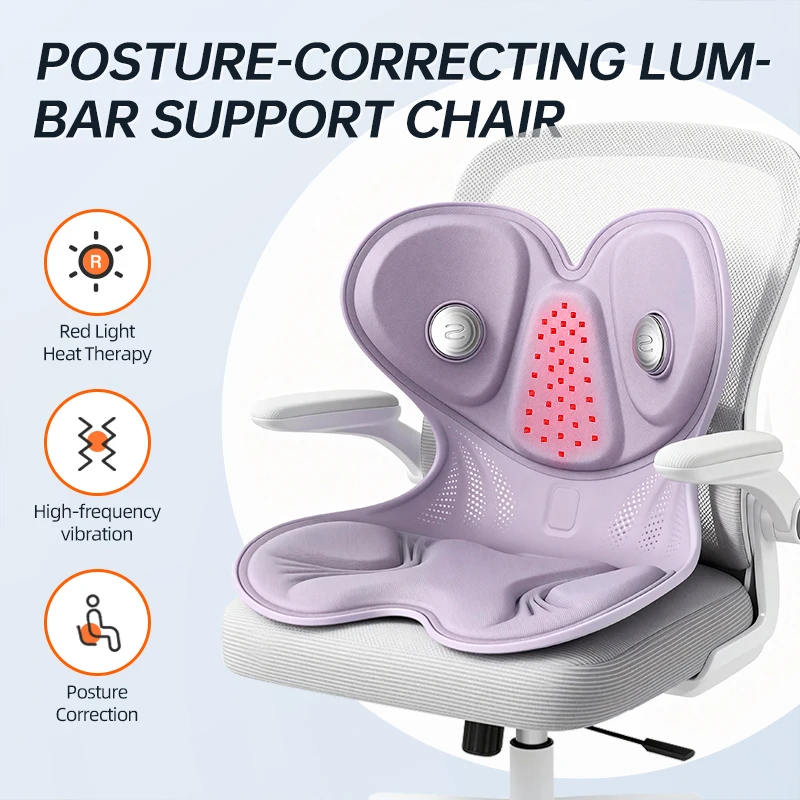Chiropractic Chair Posture Correction Chair Waist Back Support Back to Lumbar Massage Red Light Heating Posture Adjustment Chair
Chiropractic Chair Posture Correction Chair Waist Back Support Back to Lumbar Massage Red Light Heating Posture Adjustment Chair