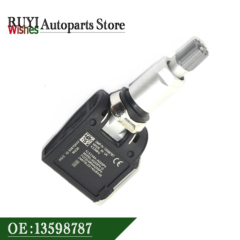 13598787 13589602 New TPMS Tire Pressure Monitor System Sensor For Cadillac CTS ATS CTS Chevrolet Camaro 1PCS
13598787 13589602 New TPMS Tire Pressure Monitor System Sensor For Cadillac CTS ATS CTS Chevrolet Camaro 1PCS