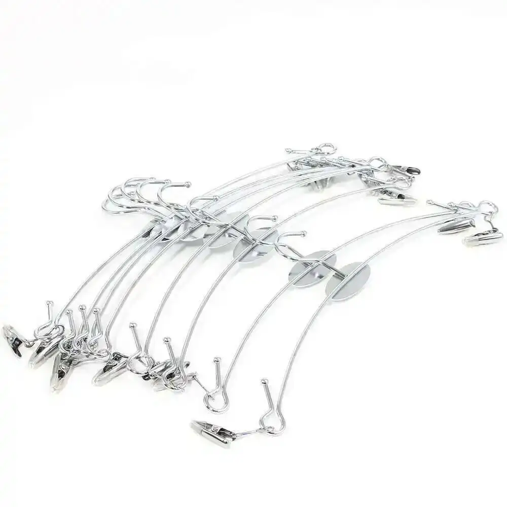 10pcs/lot 28cm Metal Hangers For Clothes Pants Clip Underwear Bra Hanger Panties Clips Clothes Rack 30pcs Can Be Customized Logo
10pcs/lot 28cm Metal Hangers For Clothes Pants Clip Underwear Bra Hanger Panties Clips Clothes Rack 30pcs Can Be Customized Logo