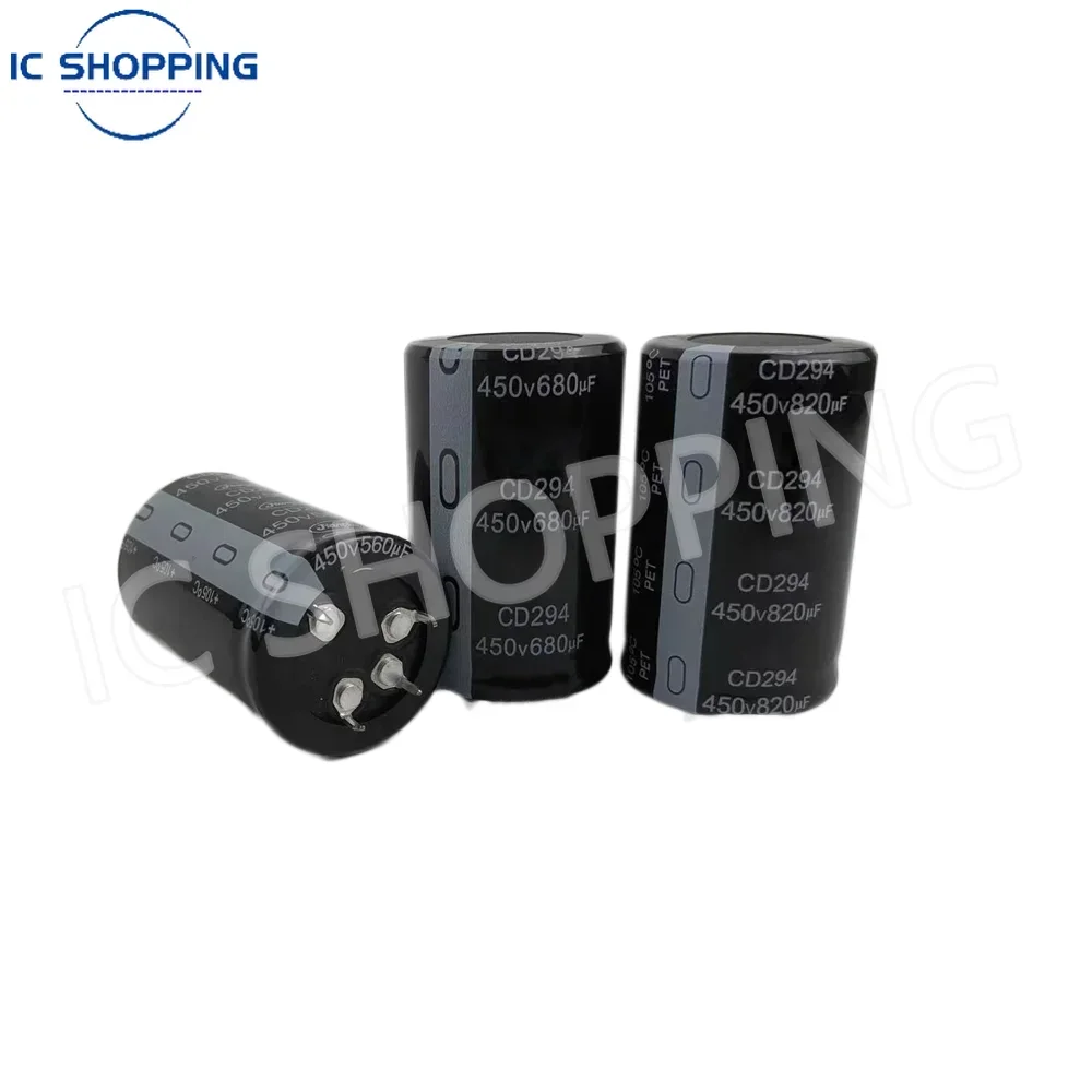 Inverter 4 Pin Electrolytic Capacitor 450V560UF 450V680UF 450V820UF 450V 560UF 680UF 820UF 35X65
Inverter 4 Pin Electrolytic Capacitor 450V560UF 450V680UF 450V820UF 450V 560UF 680UF 820UF 35X65