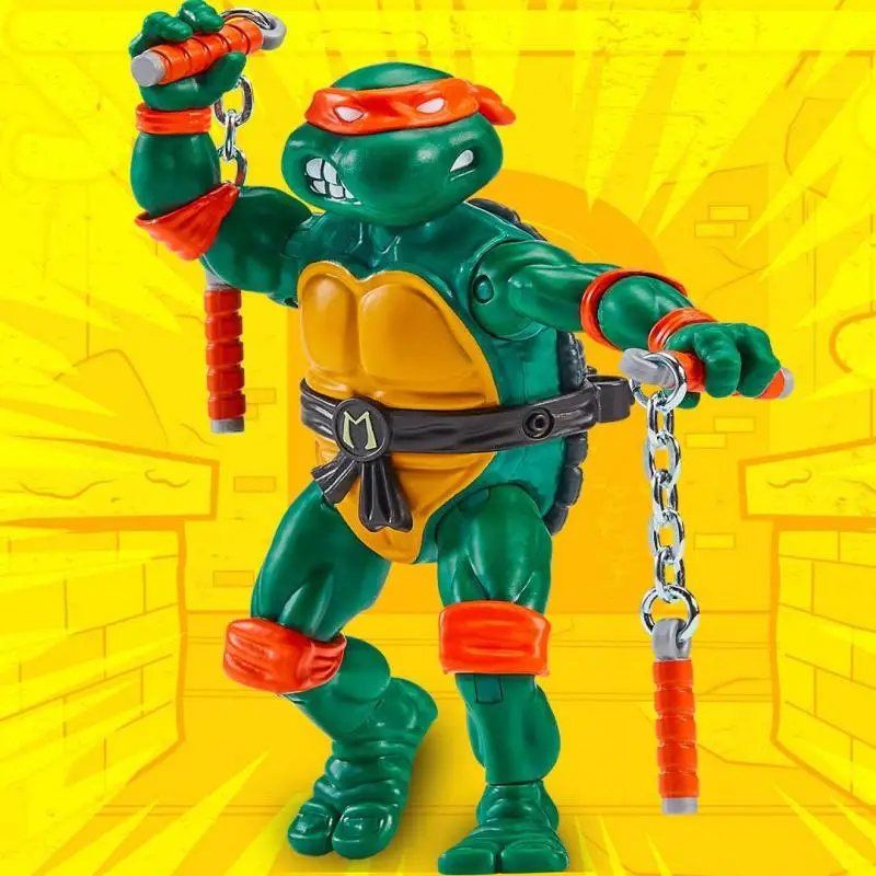Playmates Toys' Colorful Star Ninja Turtles 40th Anniversary 6-Person Set Reshaping 1988 Series Handmade Model Surprise Gift
Playmates Toys' Colorful Star Ninja Turtles 40th Anniversary 6-Person Set Reshaping 1988 Series Handmade Model Surprise Gift