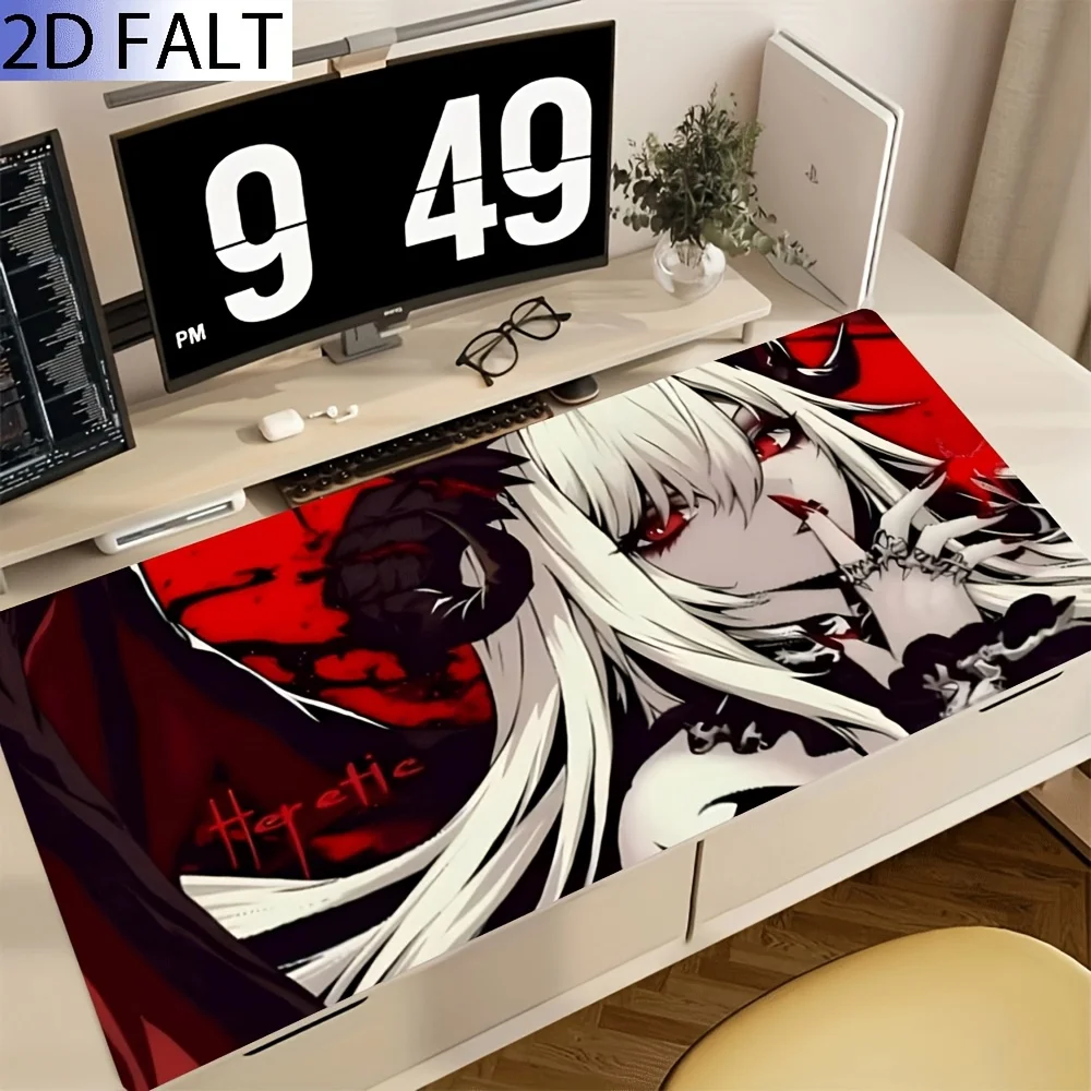 Gaming Mouse Pad,Desk Mat,Large Size,Anti-slip,Stitched Edges,Soft Rubber,White Hair Horn Red Eye Devil Anime L Office Deskpad
Gaming Mouse Pad,Desk Mat,Large Size,Anti-slip,Stitched Edges,Soft Rubber,White Hair Horn Red Eye Devil Anime L Office Deskpad