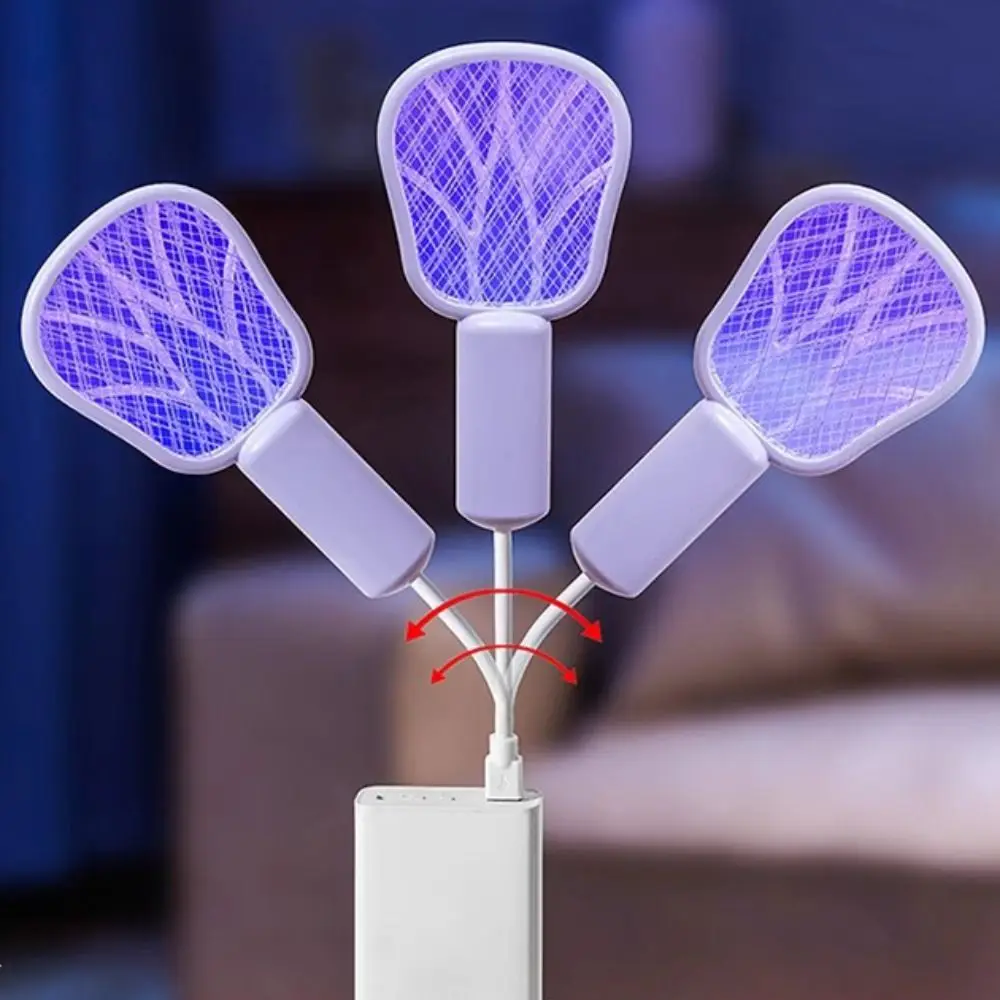 Pest Control Mosquito Swatter Electric Shock UV Light Mosquito Killer Lamp Insect Racket Security Net
Pest Control Mosquito Swatter Electric Shock UV Light Mosquito Killer Lamp Insect Racket Security Net