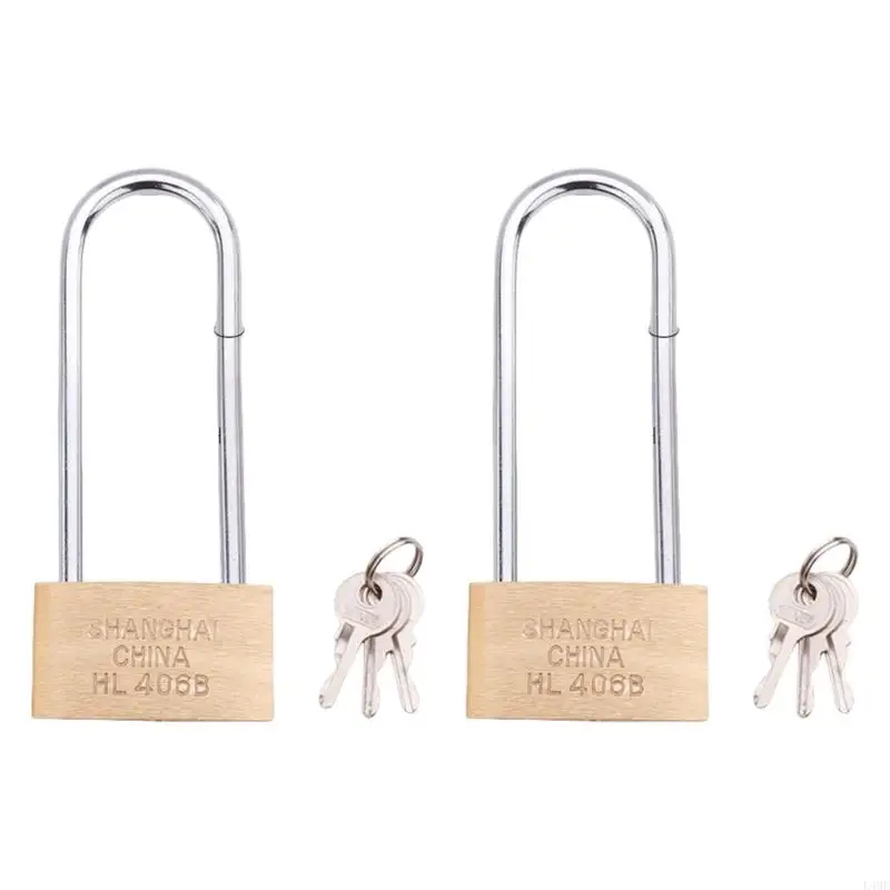 Brass Outdoor Long Padlocks Securely Lock for Cabinets Door Deep Shackles L4MF
Brass Outdoor Long Padlocks Securely Lock for Cabinets Door Deep Shackles L4MF