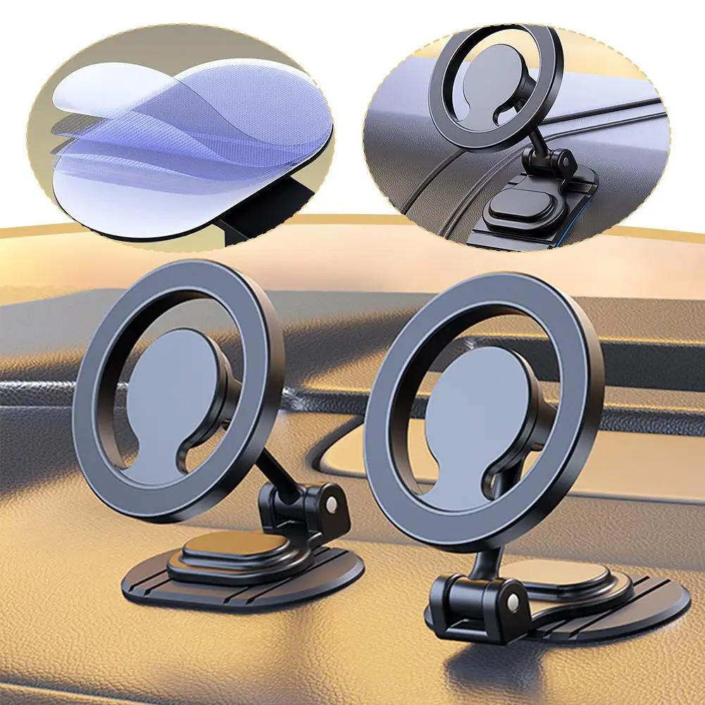 For Magsafe Magnetic Car Phone Stand N52 Strong Magnetic Metal Stand 360-degree Rotating Portable Clip Travel Accessories H2E1
For Magsafe Magnetic Car Phone Stand N52 Strong Magnetic Metal Stand 360-degree Rotating Portable Clip Travel Accessories H2E1