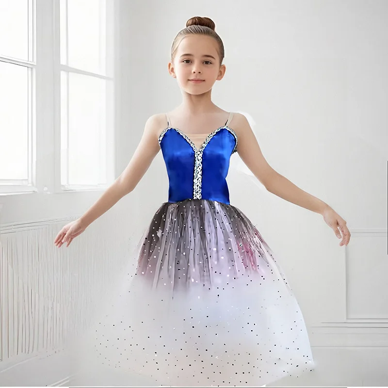 Детская одежда для бальных танцев, балетное платье с блестками и цветочным узором для девочек, платье-пачка для современных танцев, балетное платье принцессы для девочек
Детская одежда для бальных танцев, балетное платье с блестками и цветочным узором для девочек, платье-пачка для современных танцев, балетное платье принцессы для девочек